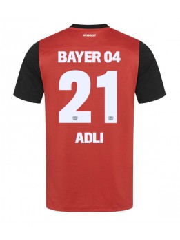 Billige Bayer Leverkusen Amine Adli #21 Hjemmedrakt 2024-25 Kortermet